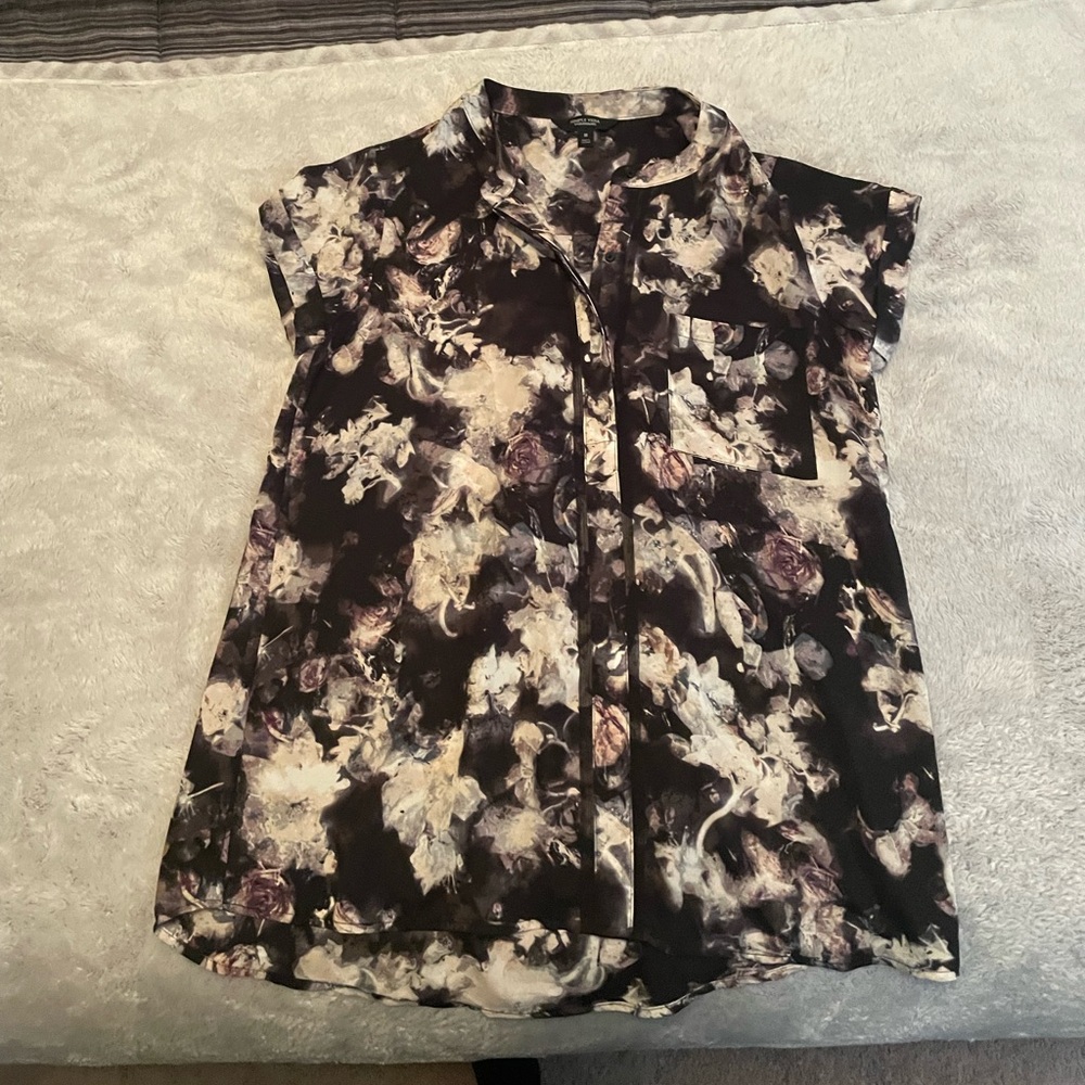 Womens Short Sleeve Blouse